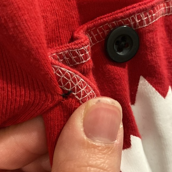 ♦️5 for $15♦️ 12-18month boy girl toddler baby footless pj Canada theme - Picture 7 of 7